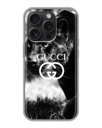Чохол для iPhone 15 Pro з картинкою «Gucci — дика природа» Чохол для iPhone 15 Pro з картинкою «Gucci — дика природа»