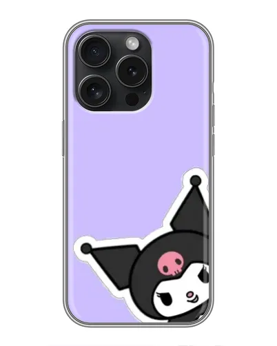 Чехол для iPhone 15 Pro с картинкой «Забавная Kuromi»