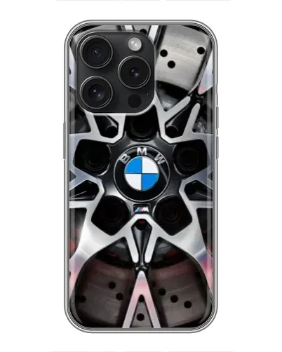 Чохол для iPhone 15 Pro з картинкою «BMW — деталь диска»