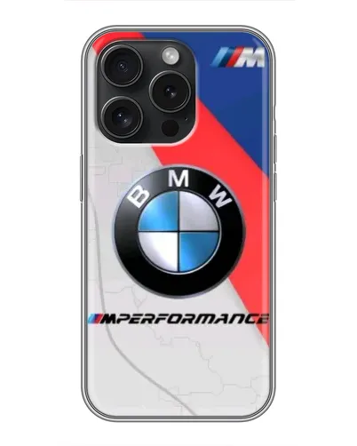 Чохол для iPhone 15 Pro з картинкою «BMW Performance стиль»