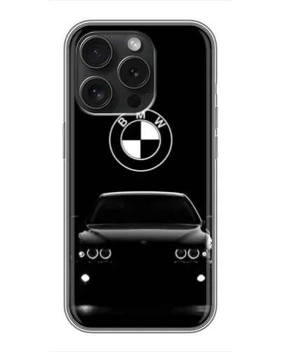 Чохол для iPhone 15 Pro з картинкою «BMW — погляд з темряви»