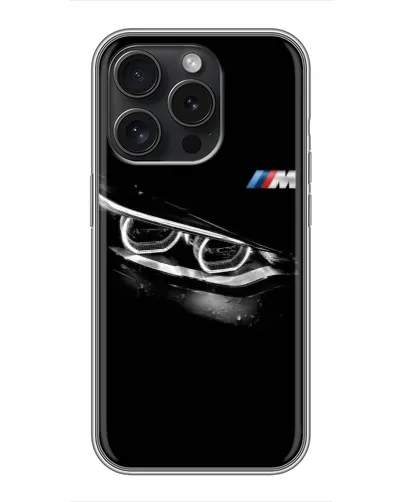 Чохол для iPhone 15 Pro з картинкою «BMW — погляд тигра» Чохол для iPhone 15 Pro з картинкою «BMW — погляд тигра»