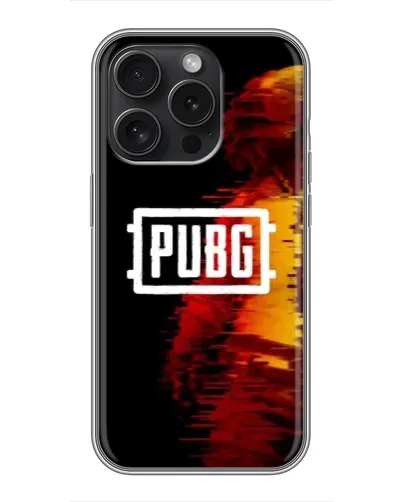 Чохол для iPhone 15 Pro з картинкою «Яскравий логотип PUBG» Чохол для iPhone 15 Pro з картинкою «Яскравий логотип PUBG»