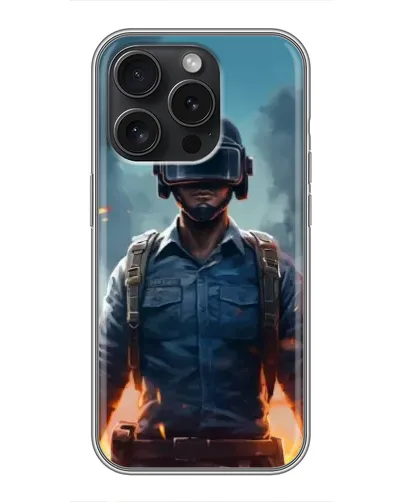 Чохол для iPhone 15 Pro з картинкою «PUBG — реалістичний герой» Чохол для iPhone 15 Pro з картинкою «PUBG — реалістичний герой»