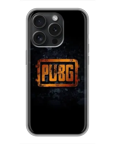 Чохол для iPhone 15 Pro з картинкою «PUBG — золотий логотип» Чохол для iPhone 15 Pro з картинкою «PUBG — золотий логотип»