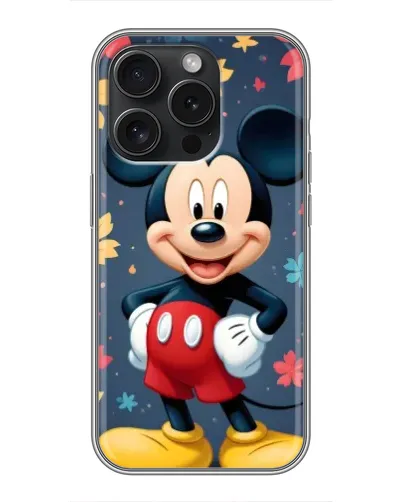 Чехол для iPhone 15 Pro с картинкой «Осенний Mickey Mouse»