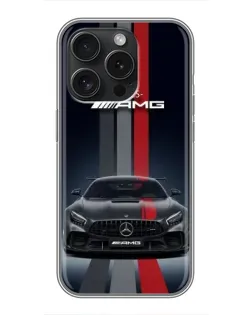 Чехол для iPhone 15 Pro с картинкой «Mercedes — белый карбон» Чехол для iPhone 15 Pro с картинкой «Mercedes — белый карбон»