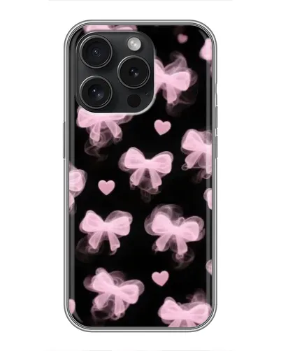 Чехол для iPhone 15 Pro с картинкой «Геометрия банта» Чехол для iPhone 15 Pro с картинкой «Геометрия банта»