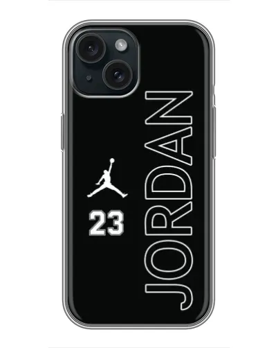 Чохол для iPhone 15 з картинкою «Jordan Vertical»