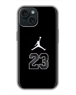 Чохол для iPhone 15 з картинкою «Jordan Flight 23»