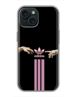 Чохол для iPhone 15 з картинкою «Adidas Hands»