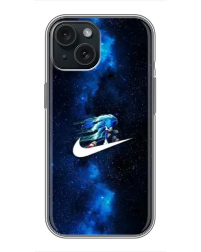 Чехол для iPhone 15 с картинкой «Звездный путь Nike»