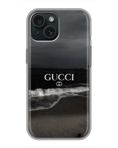 Чохол для iPhone 15 з картинкою «Gucci — морський прибій»