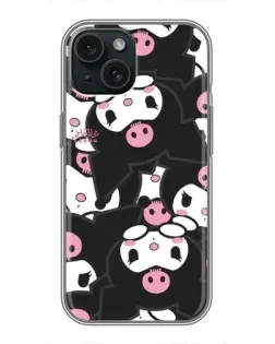 Чехол для iPhone 15 с картинкой «Паттерн голов Куроми» Чехол для iPhone 15 с картинкой «Паттерн голов Куроми»