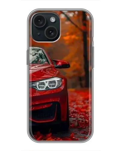 Чохол для iPhone 15 з картинкою «Осіння BMW M4»