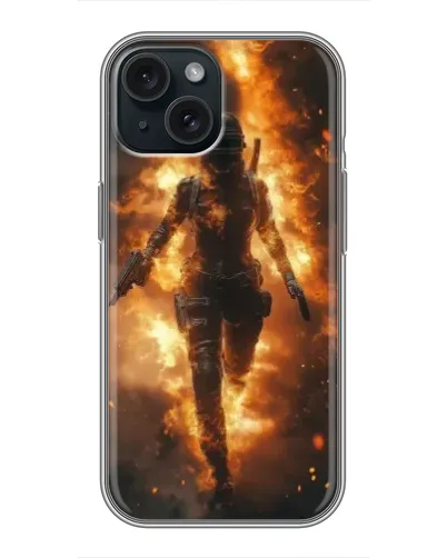 Чехол для iPhone 15 с картинкой «BMW — скорость в дожде» Чехол для iPhone 15 с картинкой «BMW — скорость в дожде»