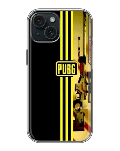 Чехол для iPhone 15 с картинкой «PUBG — камуфляжный шлем» Чехол для iPhone 15 с картинкой «PUBG — камуфляжный шлем»