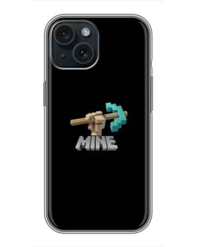 Чохол для iPhone 15 з картинкою «Алмазне кайло» Чохол для iPhone 15 з картинкою «Алмазне кайло»