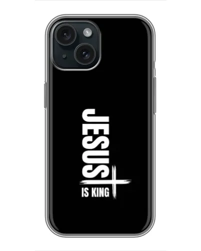 Чехол для iPhone 15 с картинкой «Вертикаль веры Jesus» Чехол для iPhone 15 с картинкой «Вертикаль веры Jesus»