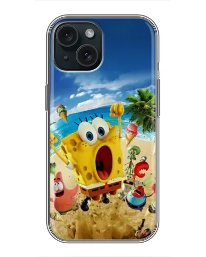 Чехол для iPhone 15 с картинкой «Развлечения на пляже» Чехол для iPhone 15 с картинкой «Развлечения на пляже»