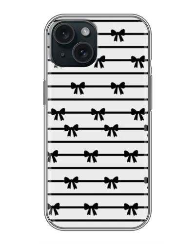 Чохол для iPhone 15 з картинкою «Смугастий ритм»