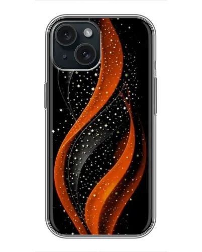 Чохол для iPhone 15 з картинкою «Вогняна зоряна хвиля» Чохол для iPhone 15 з картинкою «Вогняна зоряна хвиля»