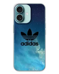 Чохол для iPhone 16 Plus з картинкою «Adidas Stone Logo»