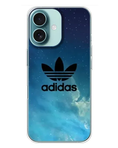 Чохол для iPhone 16 Plus з картинкою «Adidas Stone Logo»