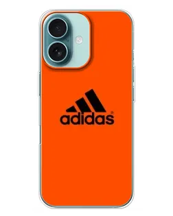 Чохол для iPhone 16 Plus з картинкою «Adidas Ukraine»