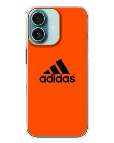 Чохол для iPhone 16 Plus з картинкою «Adidas Ukraine»