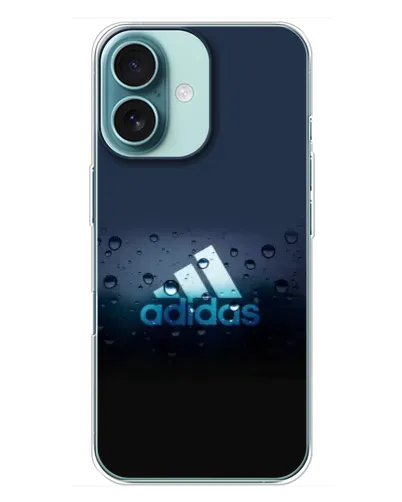 Чохол для iPhone 16 Plus з картинкою «Adidas Water Drops»