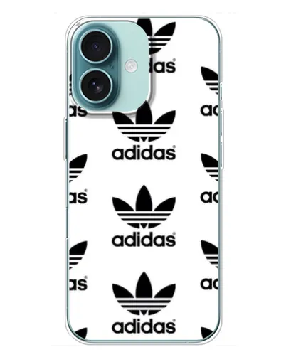 Чохол для iPhone 16 Plus з картинкою «Adidas Pattern»