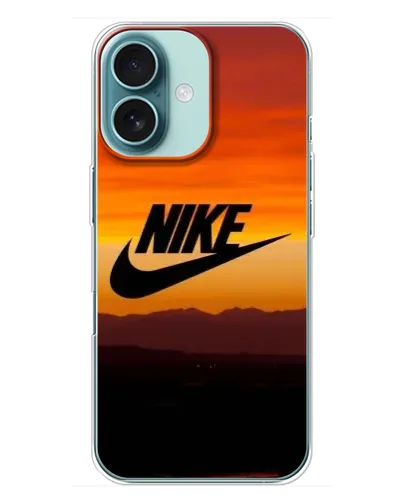Чехол для iPhone 16 Plus с картинкой «Nike — вечерний горизонт» Чехол для iPhone 16 Plus с картинкой «Nike — вечерний горизонт»