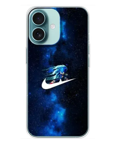 Чехол для iPhone 16 Plus с картинкой «Звездный путь Nike» Чехол для iPhone 16 Plus с картинкой «Звездный путь Nike»