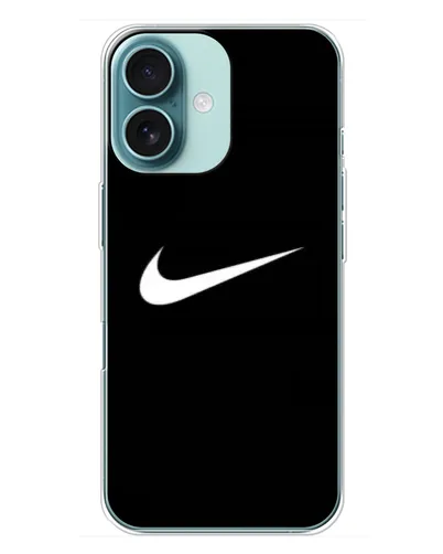 Чехол для iPhone 16 Plus с картинкой «Минималистический Найк» Чехол для iPhone 16 Plus с картинкой «Минималистический Найк»