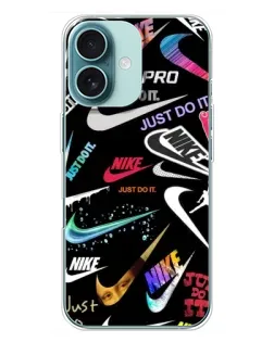 Чохол для iPhone 16 Plus з картинкою «Nike —  розкіш»