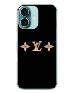 Чехол для iPhone 16 Plus с картинкой «Louis Vuitton — минимализм» Чехол для iPhone 16 Plus с картинкой «Louis Vuitton — минимализм»