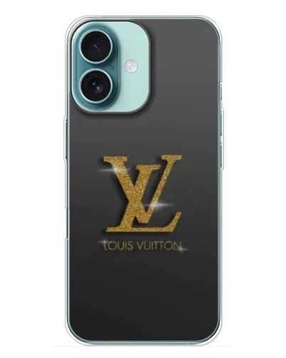 Чехол для iPhone 16 Plus с картинкой «Градиент Louis Vuitton»