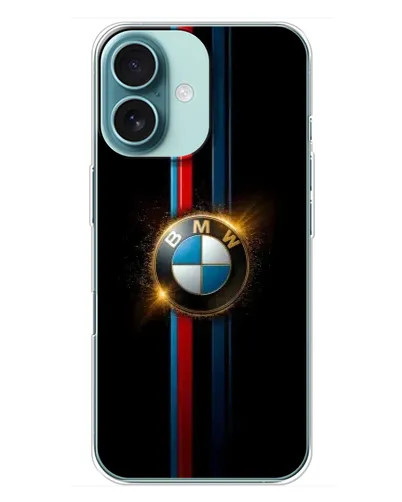 Чехол для iPhone 16 Plus с картинкой «BMW M-Power неон» Чехол для iPhone 16 Plus с картинкой «BMW M-Power неон»