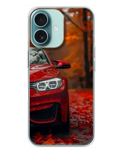 Чехол для iPhone 16 Plus с картинкой «Осенняя BMW M4» Чехол для iPhone 16 Plus с картинкой «Осенняя BMW M4»