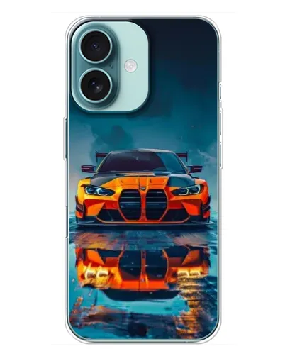 Чохол для iPhone 16 Plus з картинкою «BMW — золота емблема» Чохол для iPhone 16 Plus з картинкою «BMW — золота емблема»