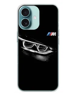 Чохол для iPhone 16 Plus з картинкою «BMW — погляд тигра»