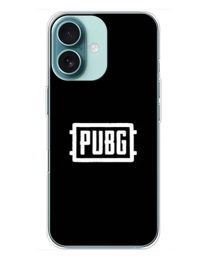 Чехол для iPhone 16 Plus с картинкой «Лого BMW — металлический блеск»