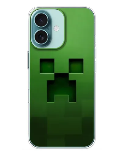 Чохол для iPhone 16 Plus з картинкою «Кріпер мікро-дизайн»