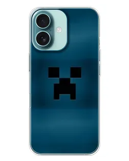 Чохол для iPhone 16 Plus з картинкою «Кріпери текстура» Чохол для iPhone 16 Plus з картинкою «Кріпери текстура»