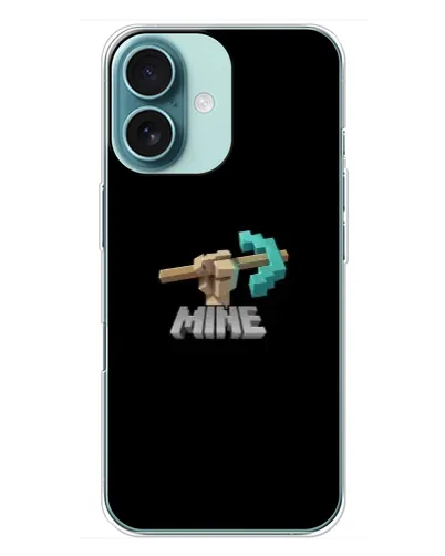 Чохол для iPhone 16 Plus з картинкою «Алмазне кайло»
