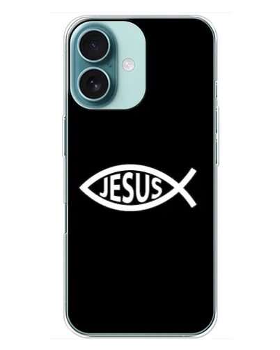 Чохол для iPhone 16 Plus з картинкою «Класичний Jesus»