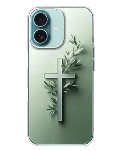 Чехол для iPhone 16 Plus с картинкой «Оливковая ветвь» Чехол для iPhone 16 Plus с картинкой «Оливковая ветвь»