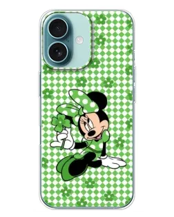 Чехол для iPhone 16 Plus с картинкой «Mickey в клетку» Чехол для iPhone 16 Plus с картинкой «Mickey в клетку»