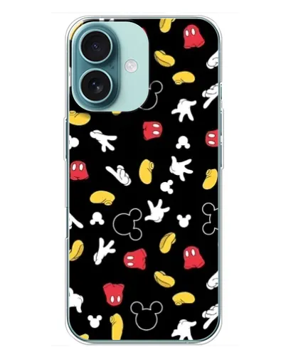 Чехол для iPhone 16 Plus с картинкой «Графический принт лапок»